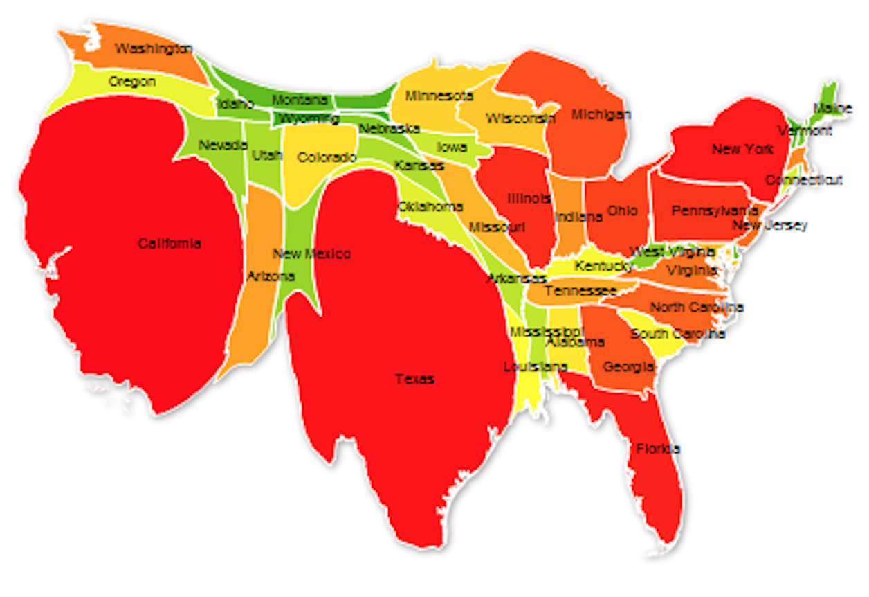 United States Population Map | map_∞